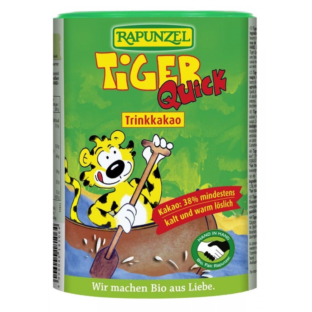 Cacao Tiger Quick Instant bio 400g Rapunzel - Verlin