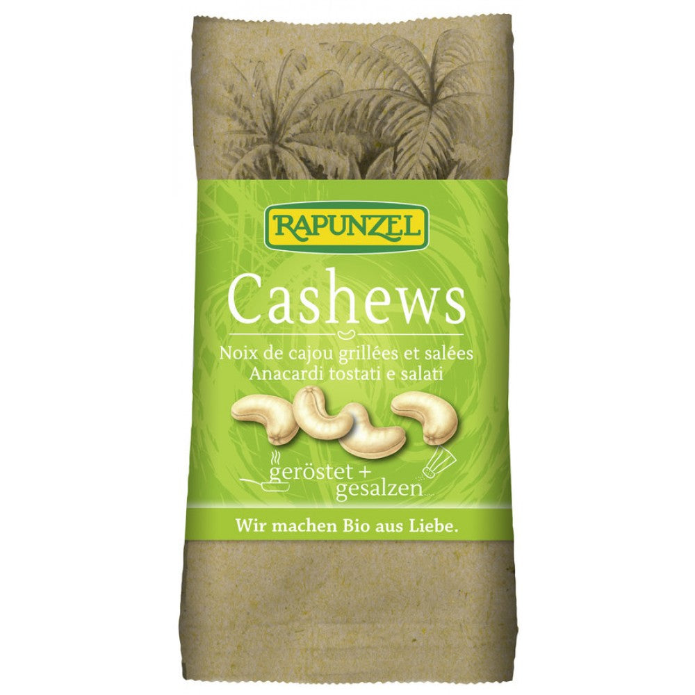 Caju bio prajit si sarat 50g Rapunzel - Verlin