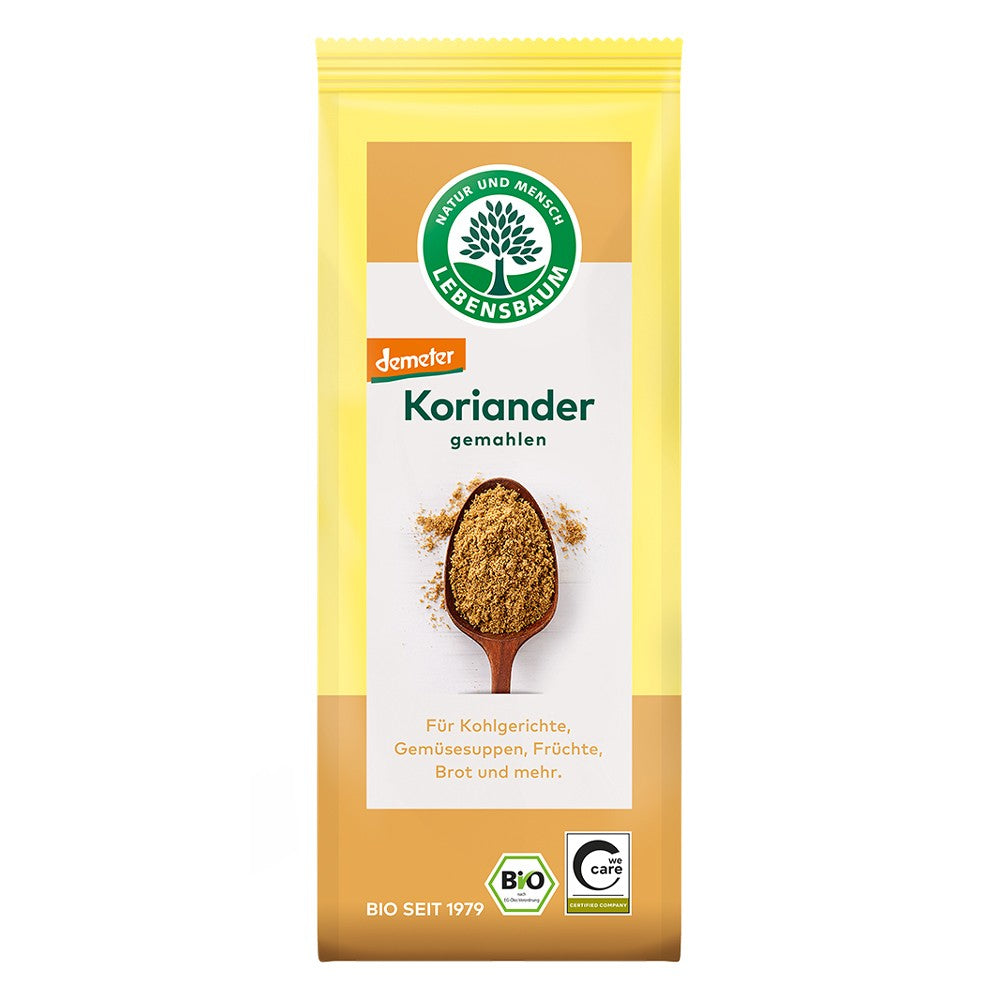 Coriandru macinat Demeter ecologic 40g Lebensbaum - Verlin