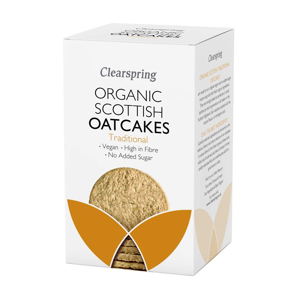 Crackers Ovaz Traditionali Eco 200g Clearspring - Verlin