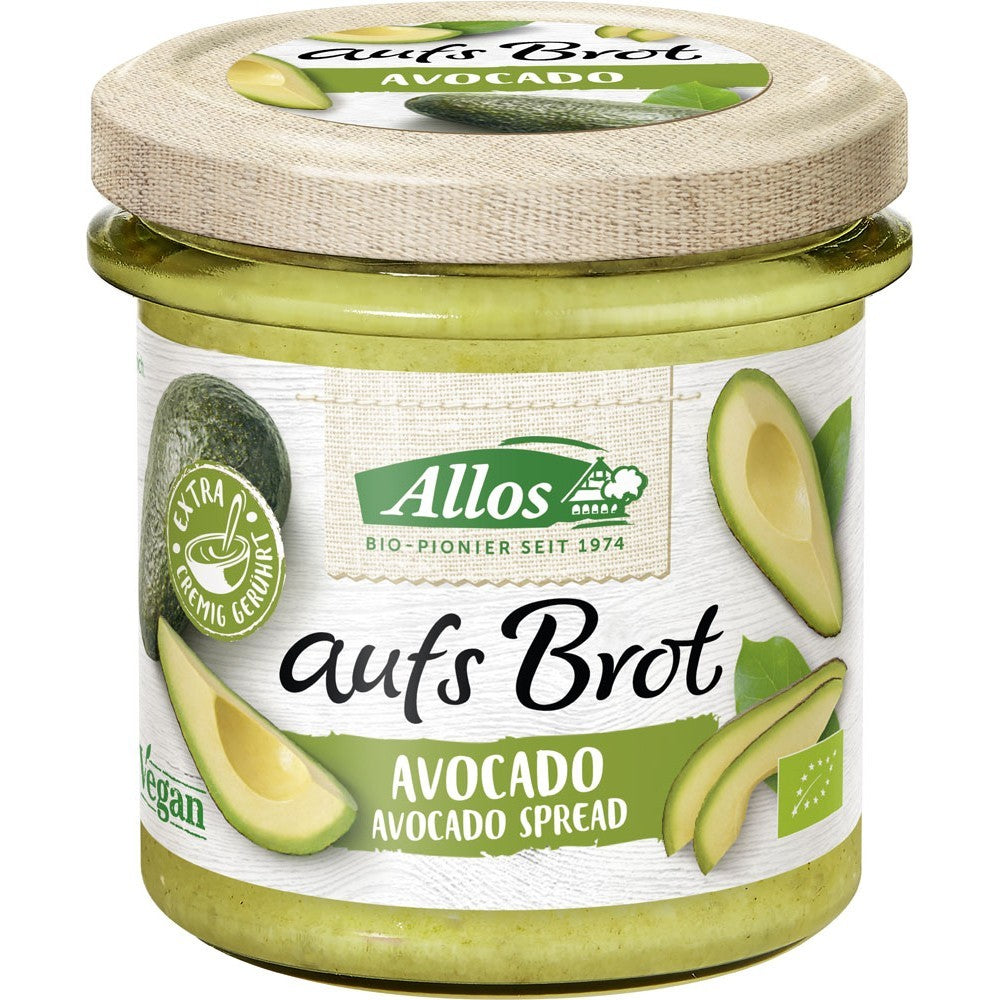 Crema tartinabila din avocado fara gluten 140g Allos - Verlin