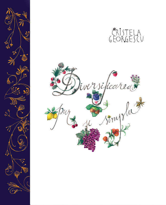 Diversificarea pur si simplu Semn carte dedicatie cristela - Verlin