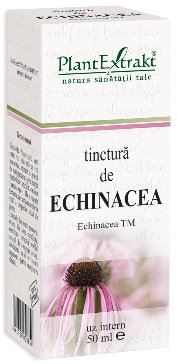  Tinctură de echinacea, 50 ml, plantextrakt