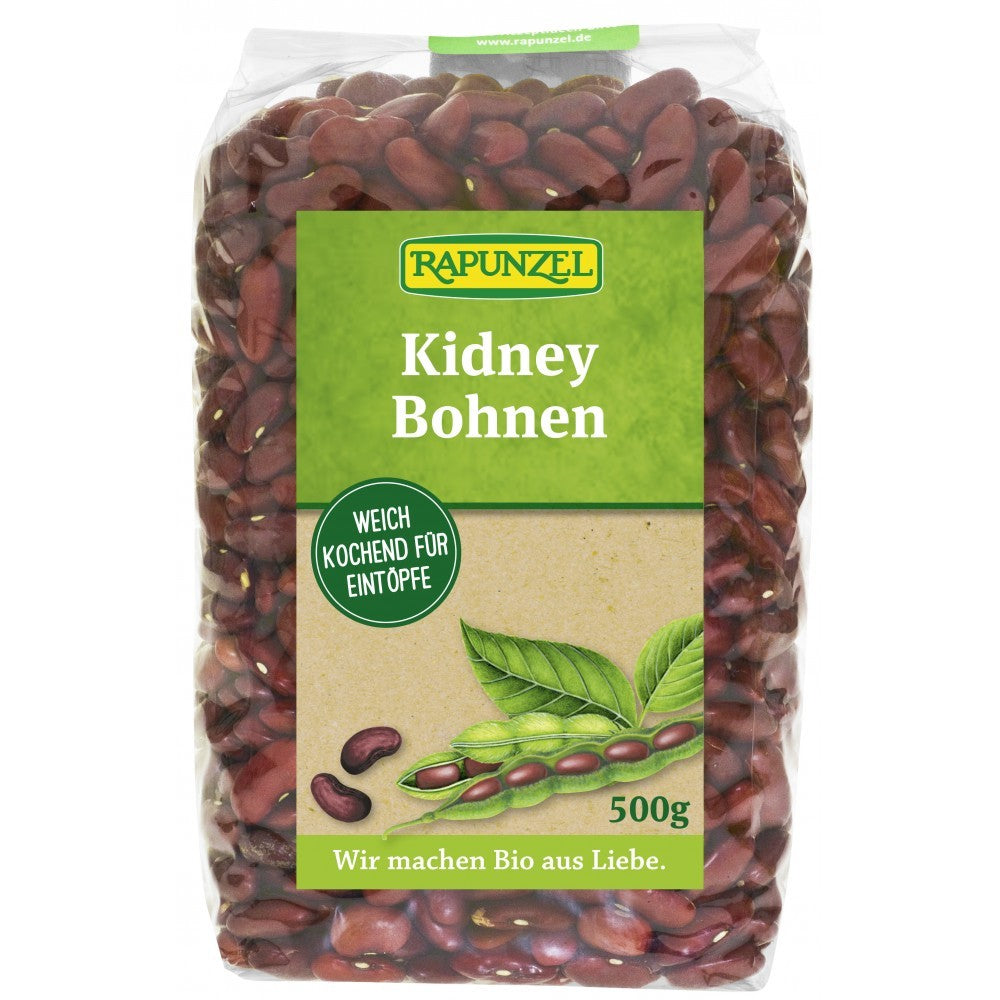 Fasole rosie bio kidney 500g Rapunzel - Verlin
