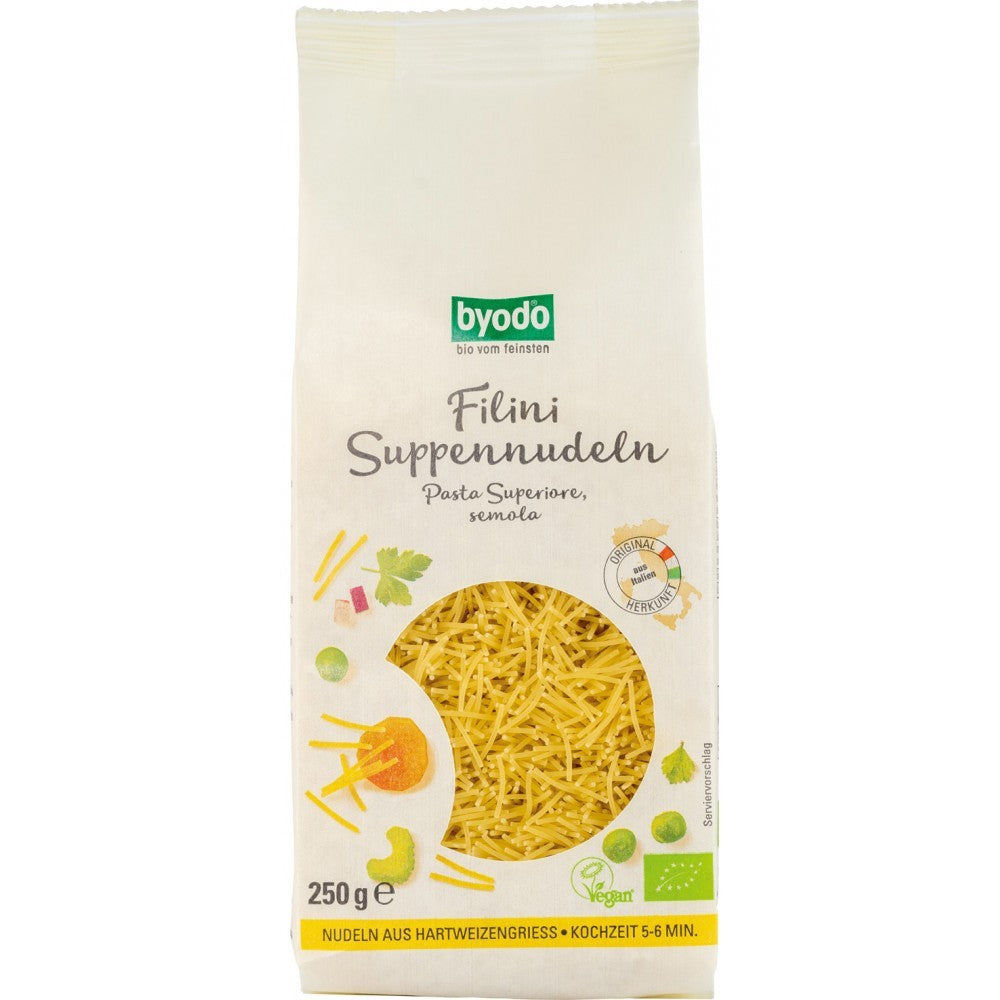 Fidea supa din grau dur 250g Byodo - Verlin