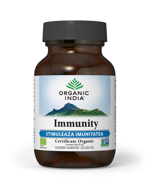  Immunity - imunomodulator natural, 60 capsule vegetale, organic india