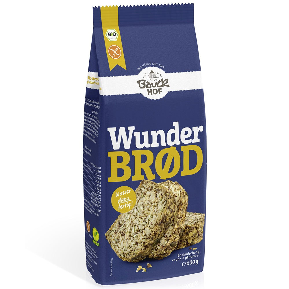 Mix paine integrala seminte fara gluten bio 600g - Verlin