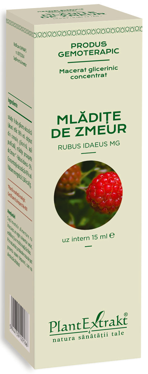 Mlădițe zmeur 15 ml plantextrakt - Verlin