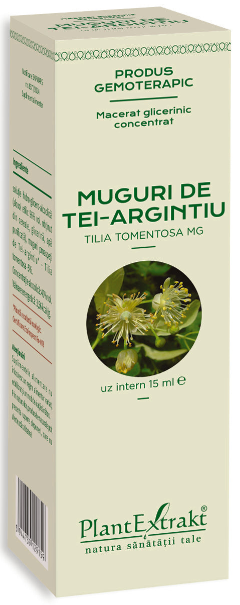 Muguri tei argintiu 15 ml plantextrakt - Verlin