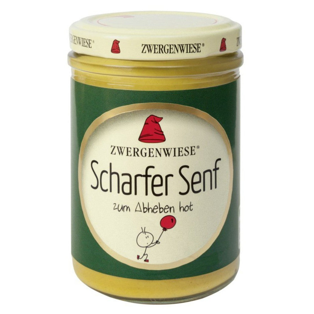 Mustar iute ecologic fara gluten 160ml Zwergenwiese - Verlin