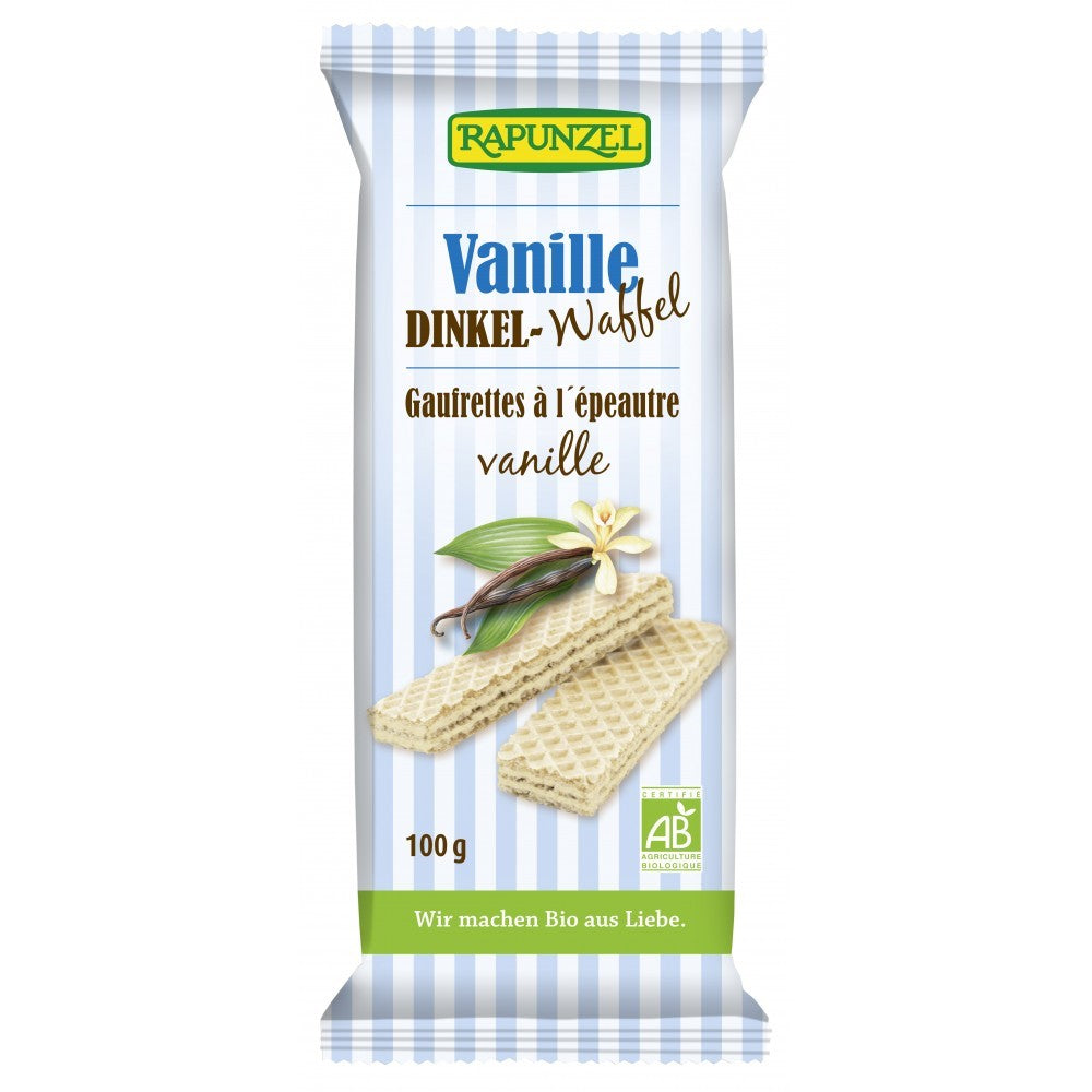 Napolitana bio cu vanilie 100g Rapunzel Un desert clasic cu un