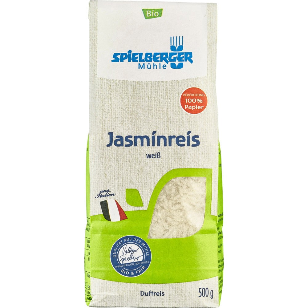 Orez Jasmin alb ecologic 500g Spielberger Orezul Jasmin alb ecologic de