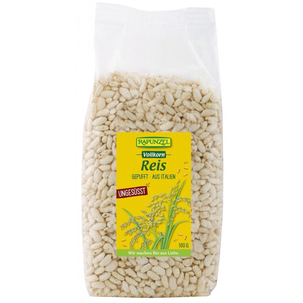 Orez integral expandat 100g Rapunzel - Verlin