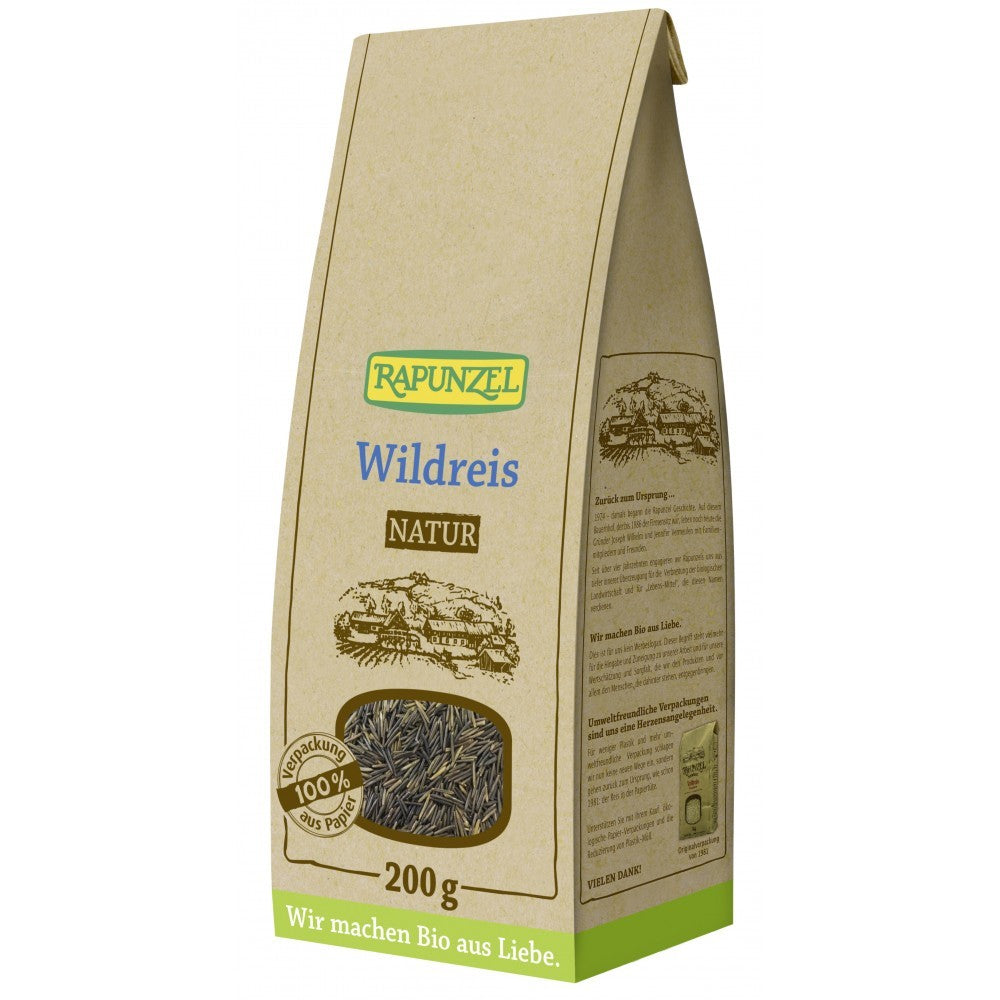 Orez salbatic bio natur 200g Rapunzel - Verlin