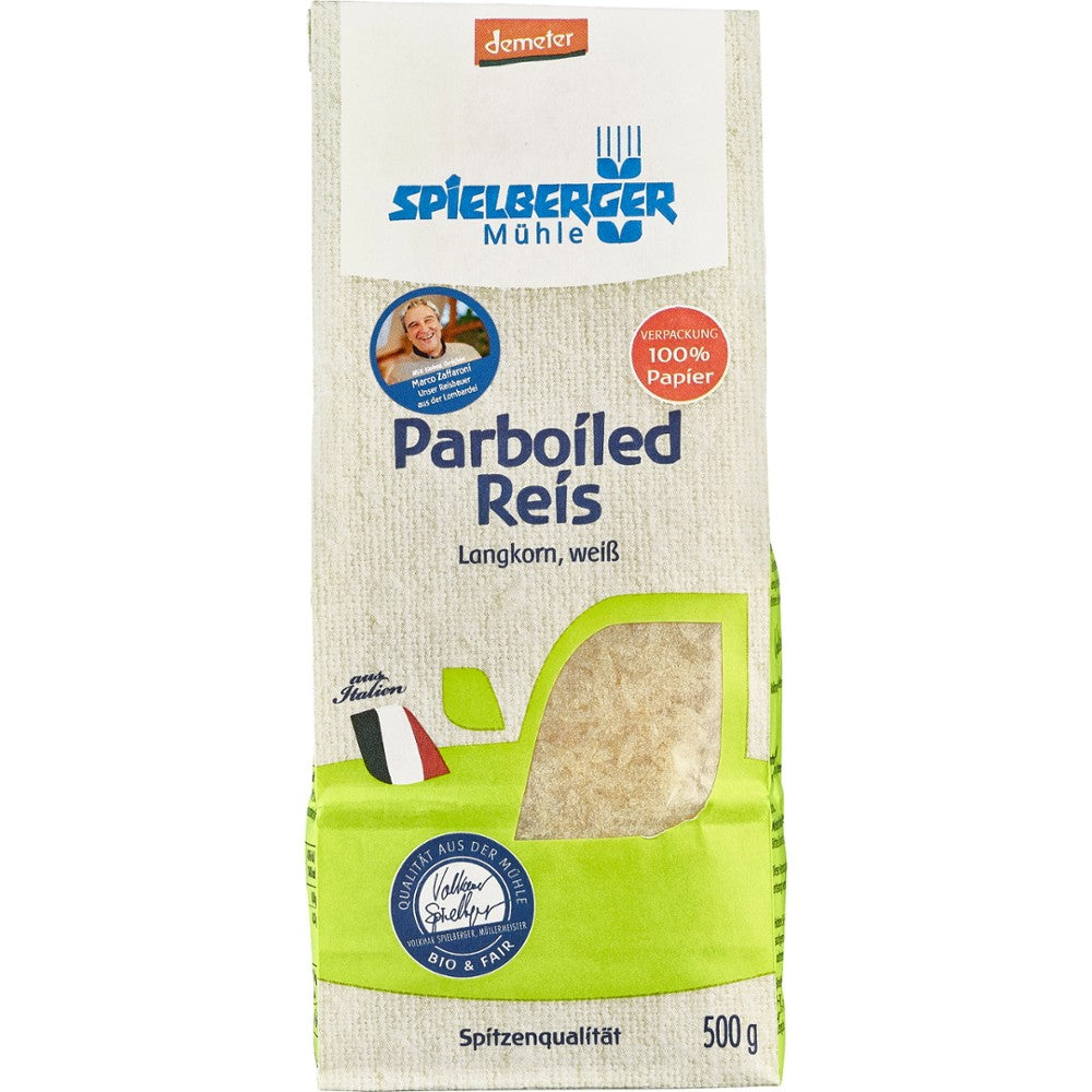 Orez alb bob lung prefiert Demeter 500g Spielberger - Verlin