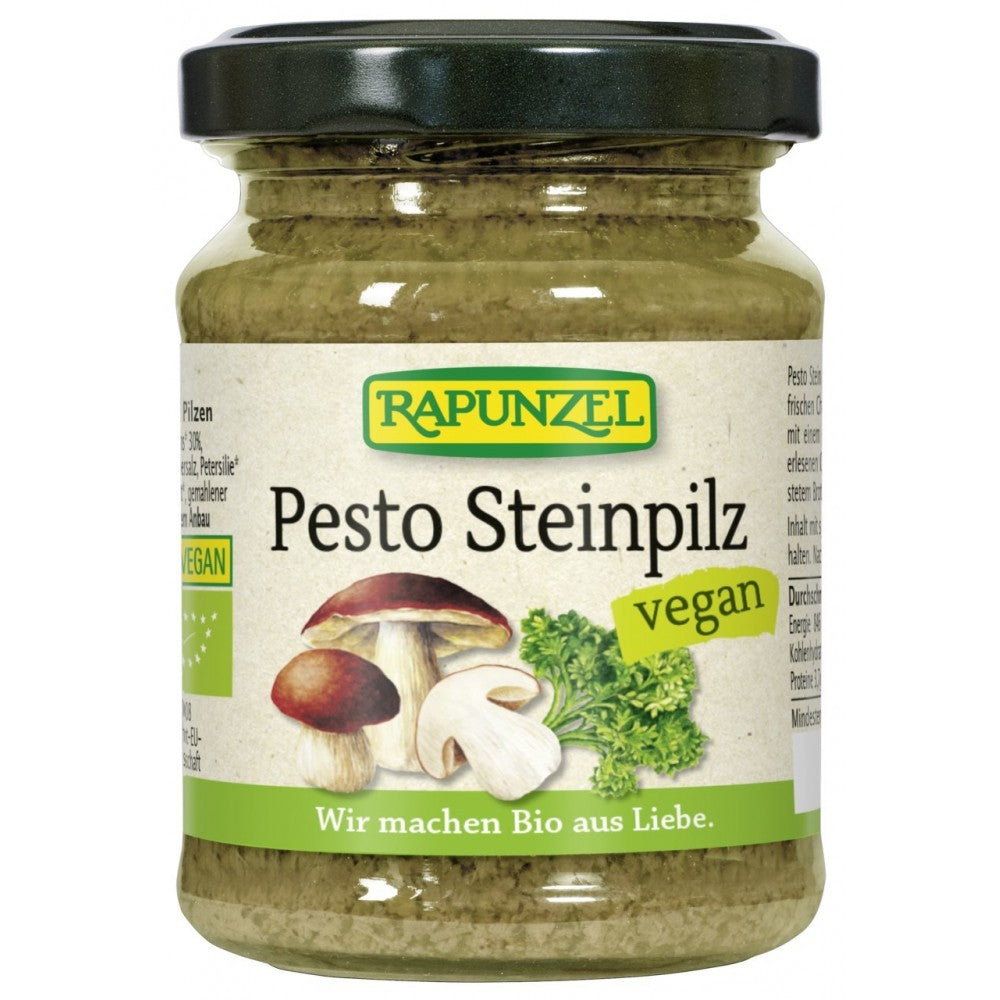 Pesto cu hribi 130ml Rapunzel Pestoul bio cu hribi de