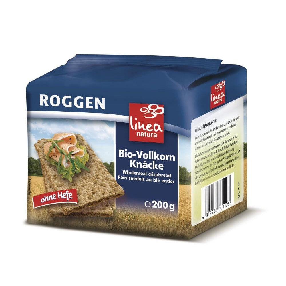 Paine crocanta din secara integrala 200g Linea natura - Verlin