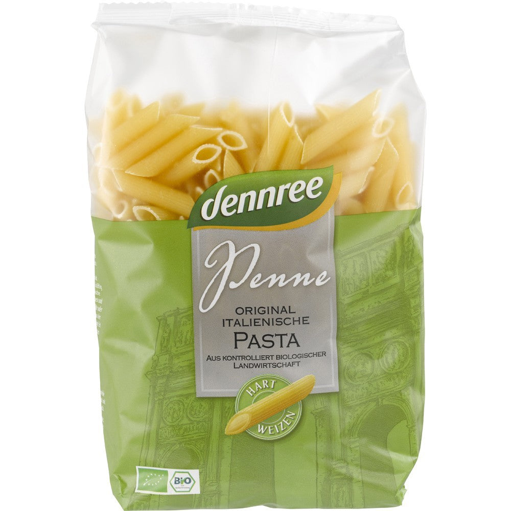 Penne din grau dur 500g Dennree - Verlin