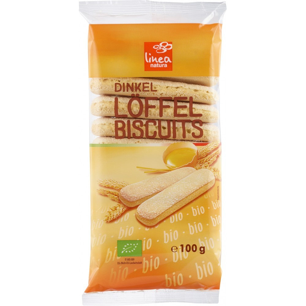 Piscoturi din spelta ou 100g Linea natura - Verlin