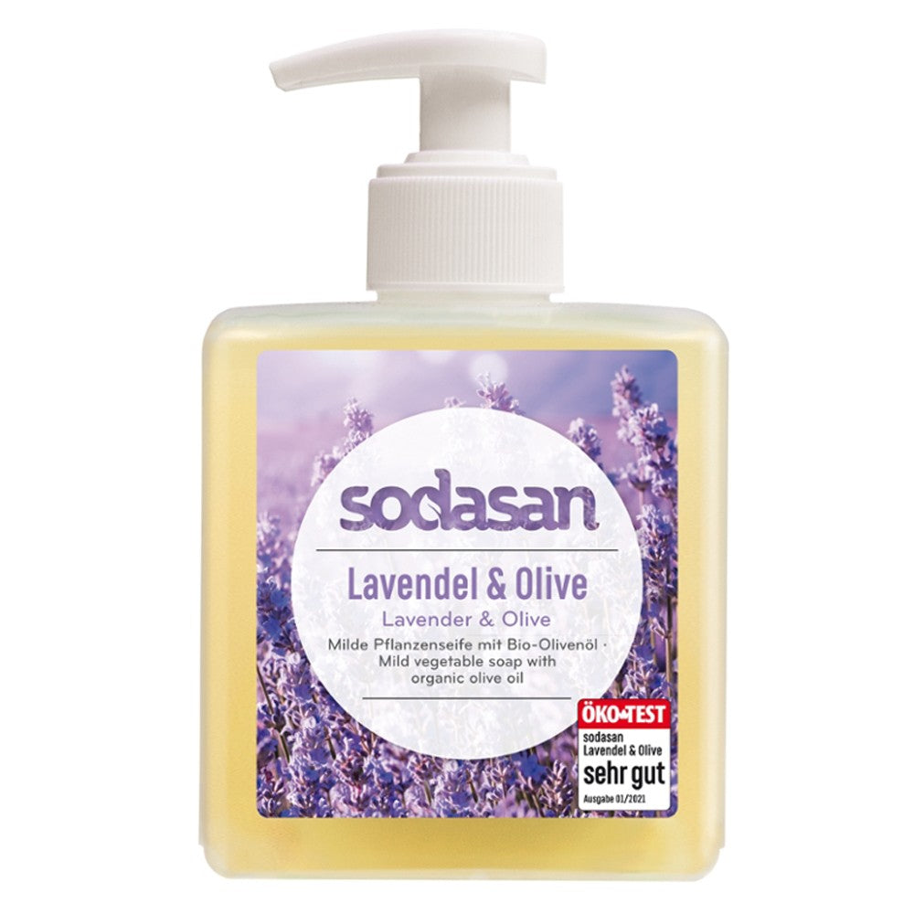 Sapun lichid gel de dus bio lavanda masline 300ml SODASAN