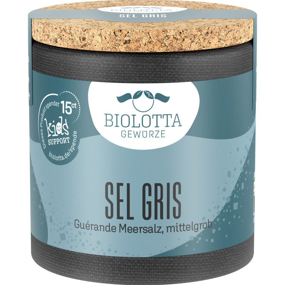 Sare de mare Gris Guerande 85g BioLotta O adevarata forta a naturii