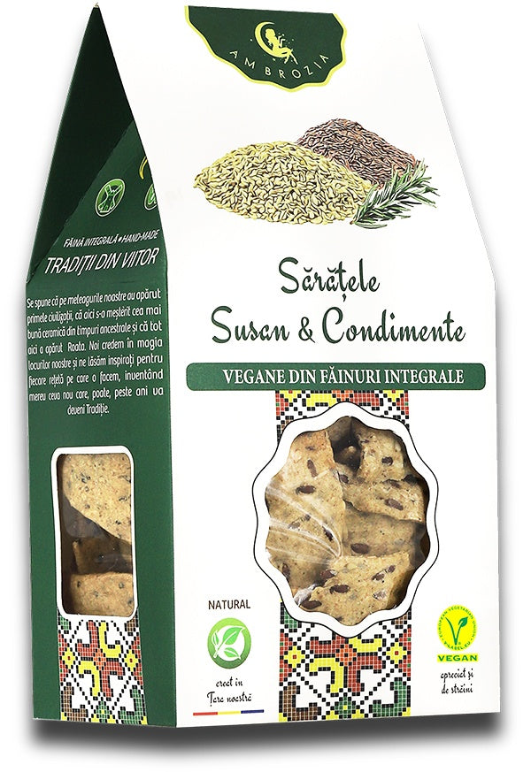 Saratele susan & condimente, 107g, ambrozia