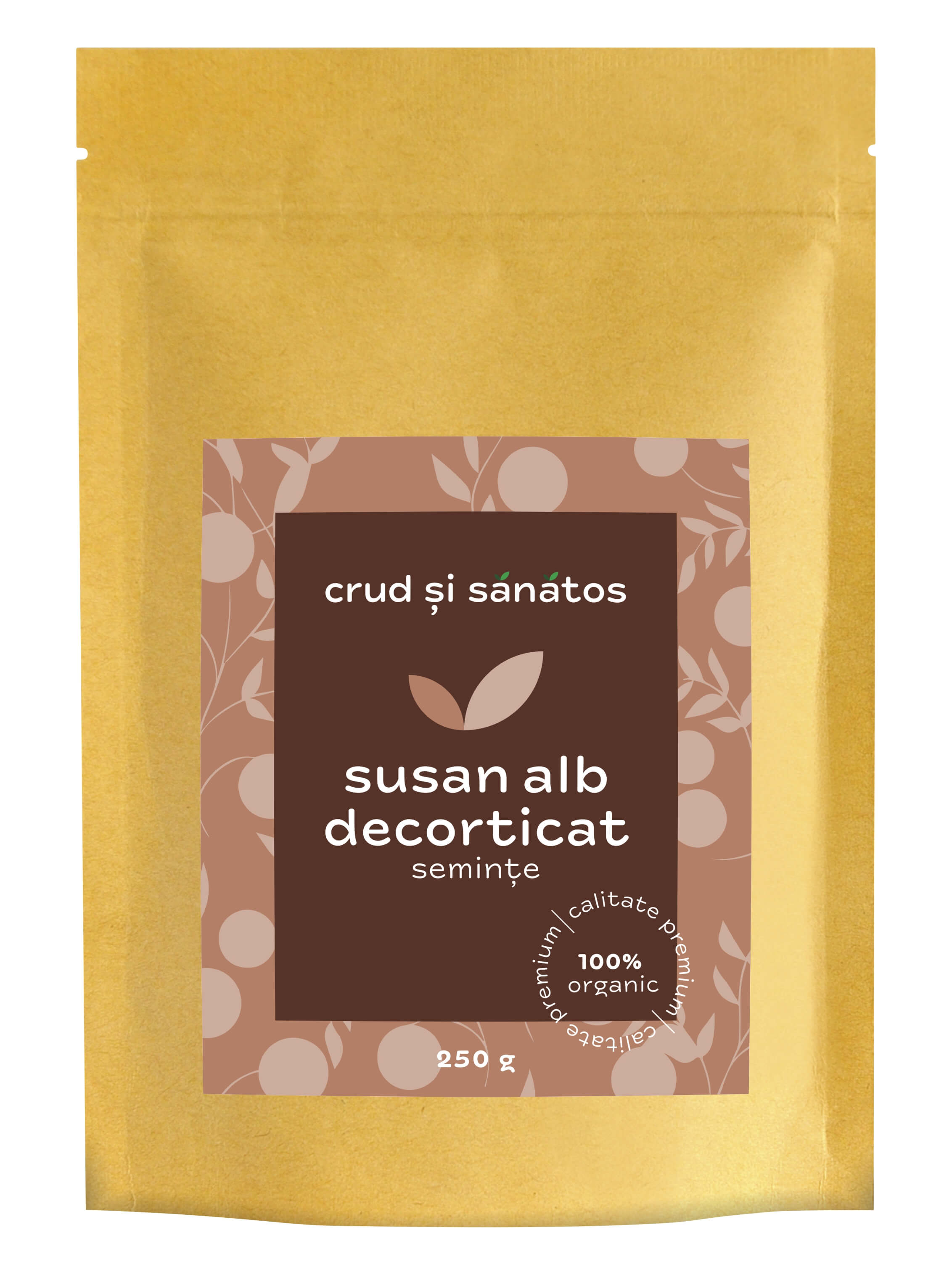 Seminte susan alb bio 250g crud si sanatos - Verlin