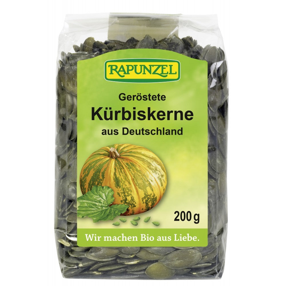 Seminte dovleac decojite prajite 200g Rapunzel - Verlin