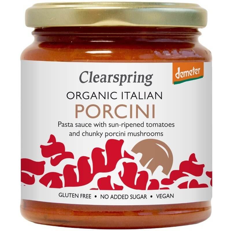 Sos Paste Porcini Eco Demeter 300g Clearspring - Verlin