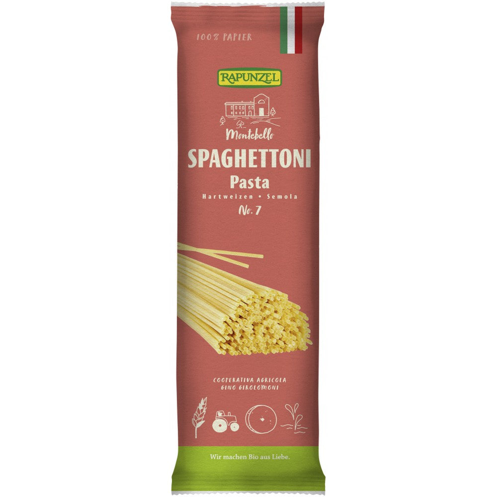 Spagettoni bio semola nr 500g Rapunzel - Verlin