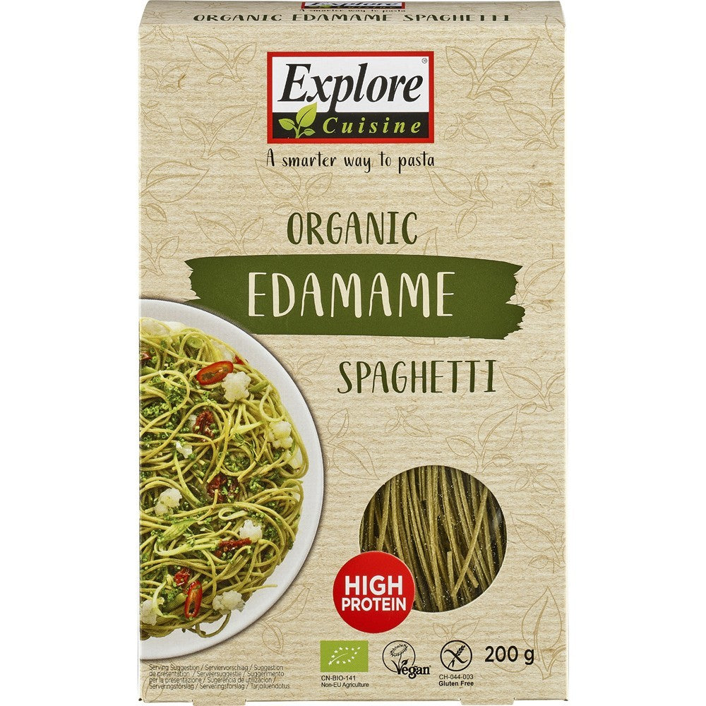 Spaghetti din edamame bio fara gluten 200g Explore - Verlin