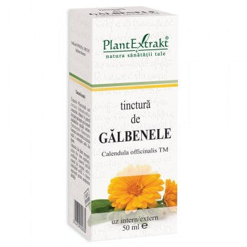 Tinctura galbenele 50ml plantextrakt - Verlin