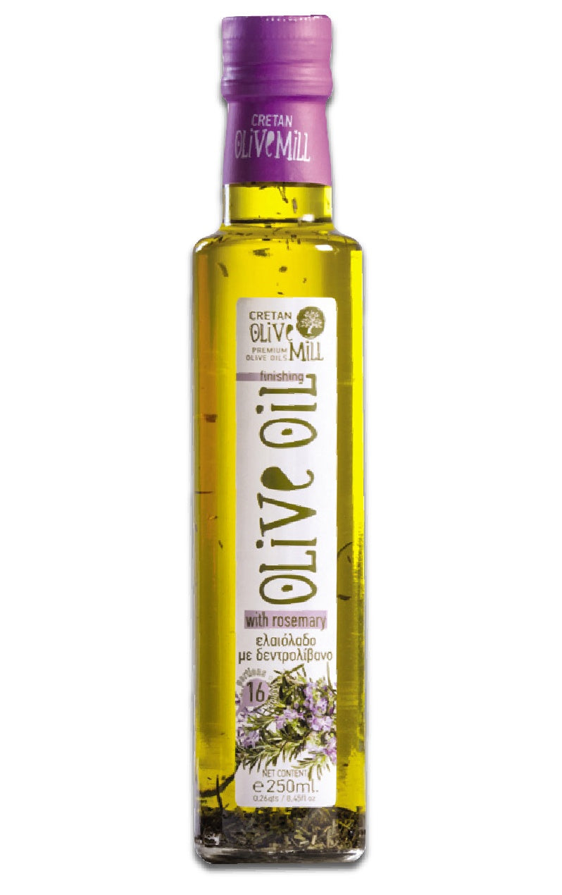 Ulei masline extravirgin aromatizat rozmarin 250ml govinda - Verlin