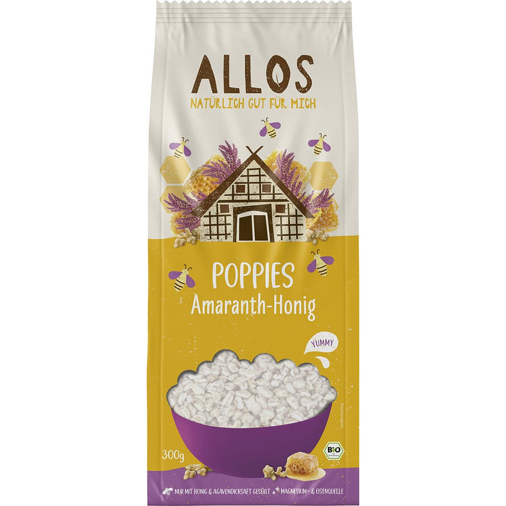 Amarant expandat cu miere 300g Allos