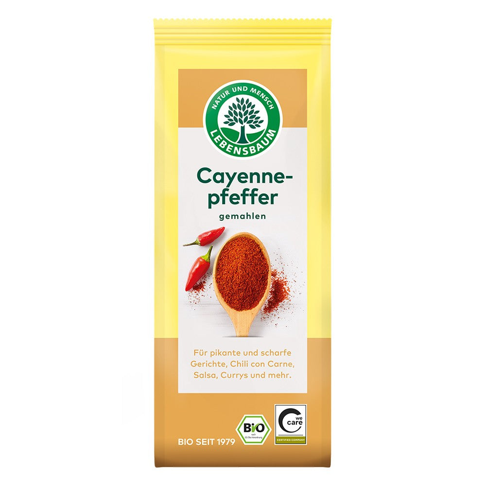 Ardei Cayenne macinat 50g Lebensbaum