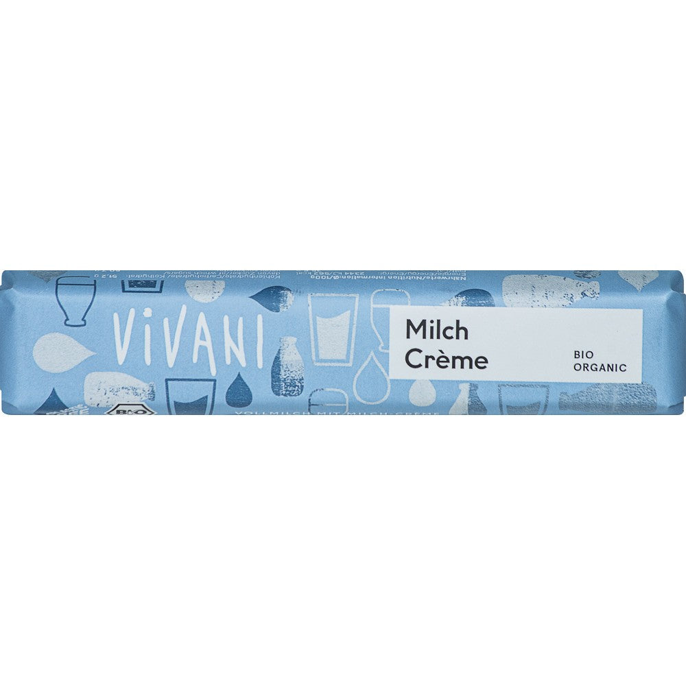 Baton de ciocolata cu crema de lapte 40g Vivani