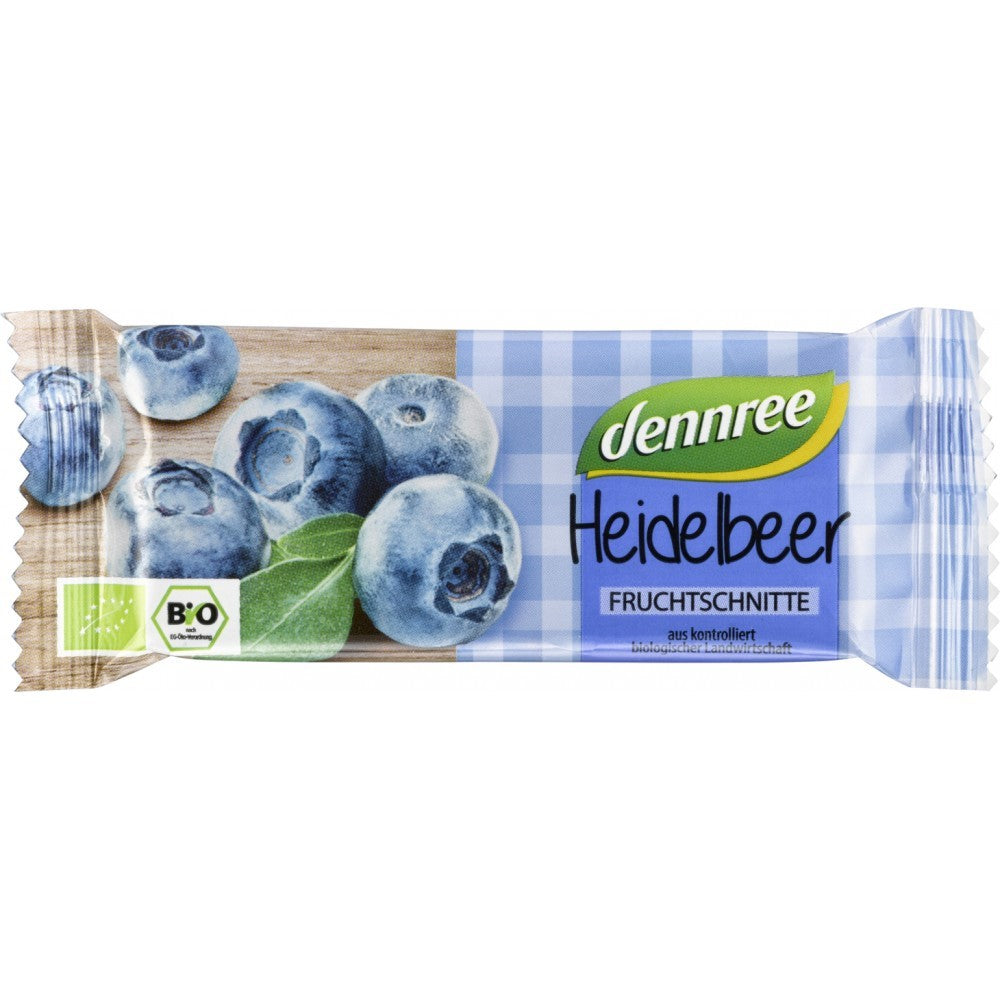 Baton de fructe cu afine, 40g, dennree