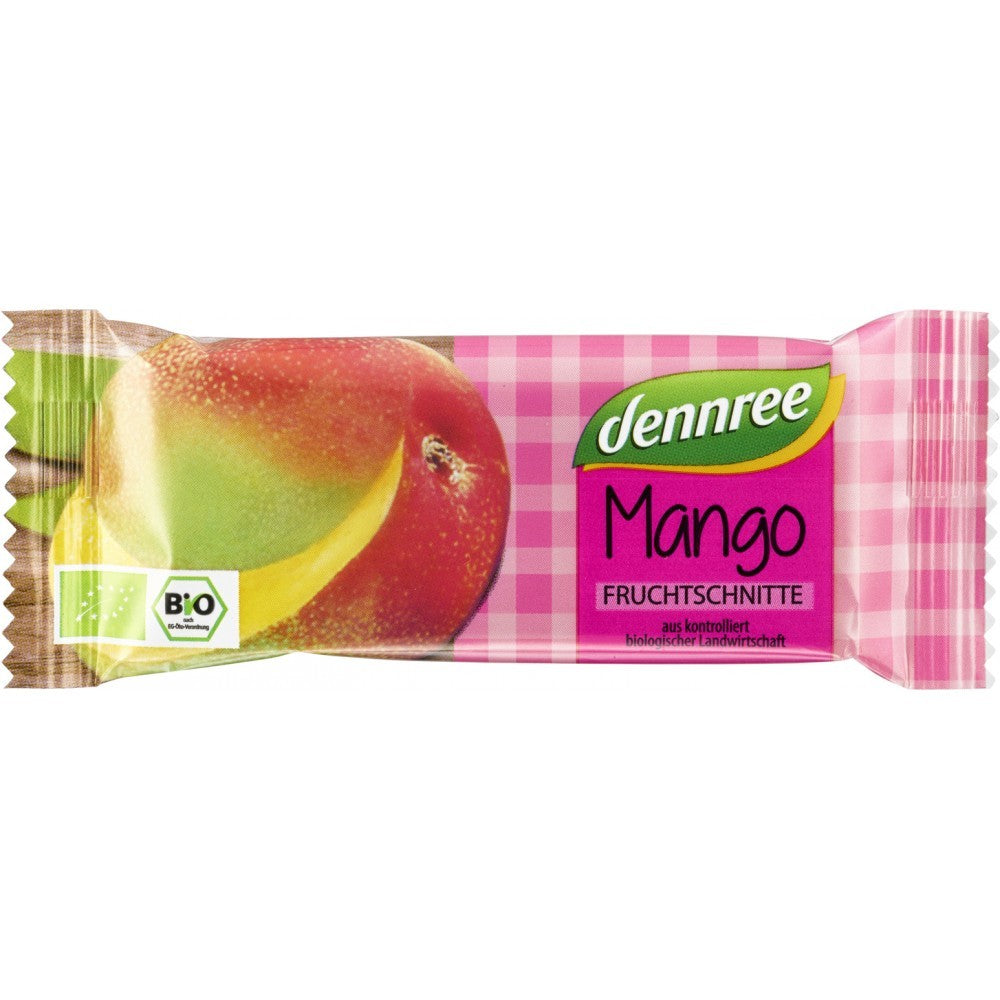Baton de fructe cu mango, 40g, dennree