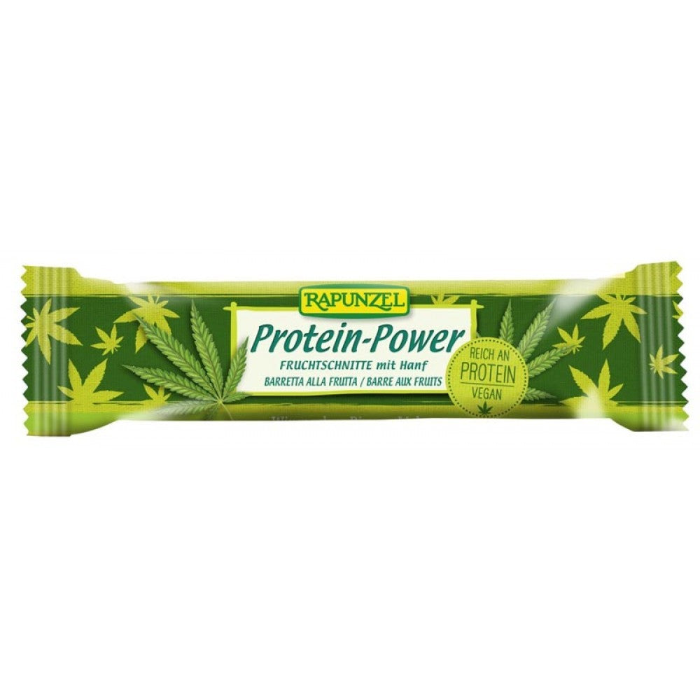 Baton de fructe cu proteina din canepa 30g Rapunzel