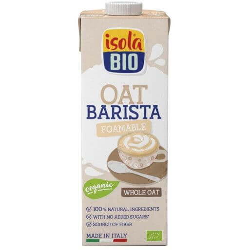 Bautura din ovaz integral barista, bio, 1l, isola bio