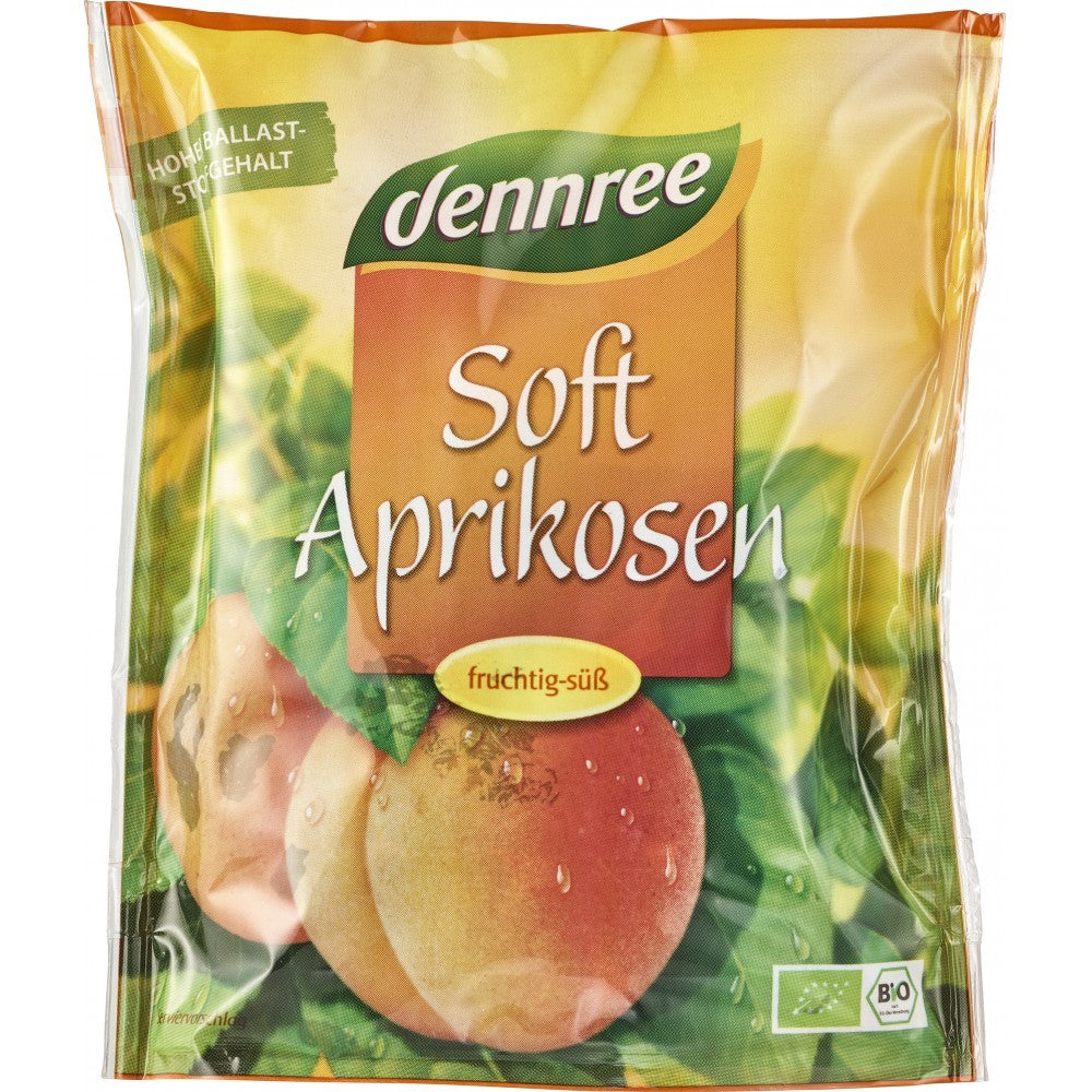 Caise soft bio 200g Dennree, ambalaj colorat, design atractiv.
