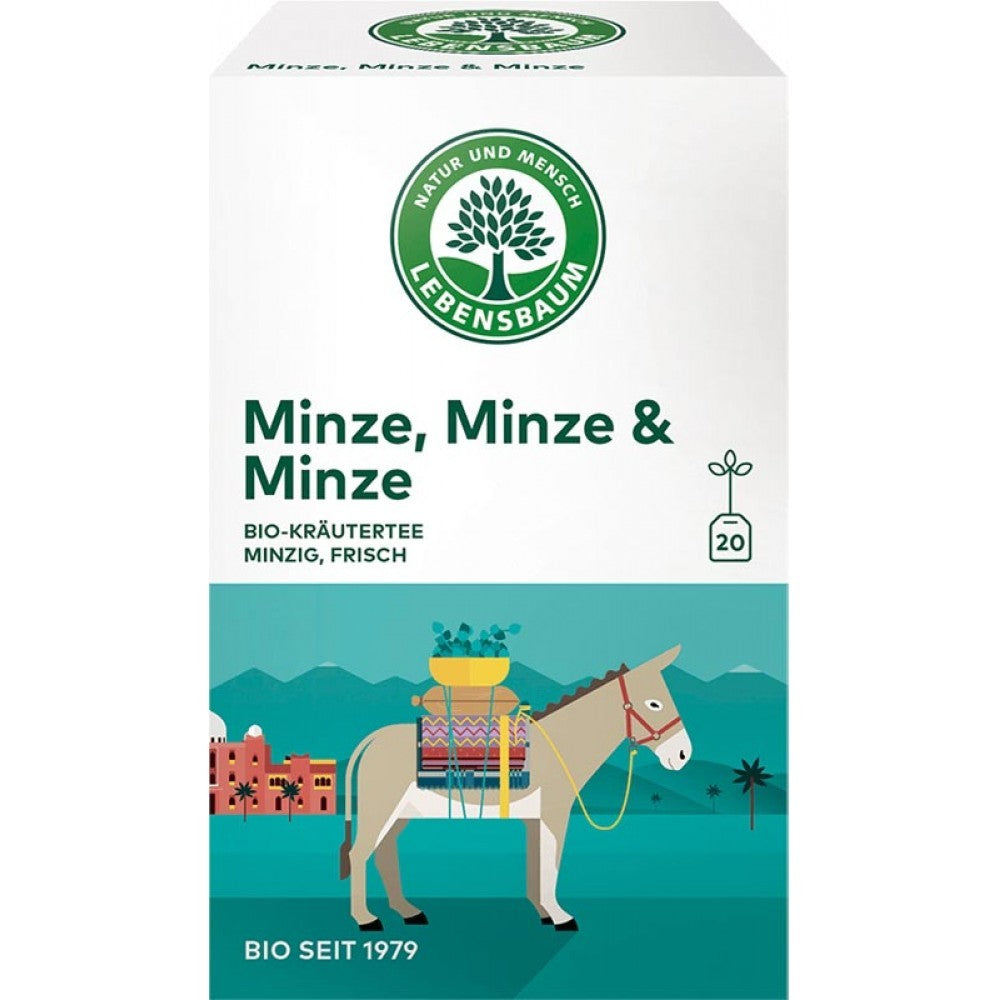 Ceai de Menta Menta si Menta x20 plicuri 30g Lebensbaum