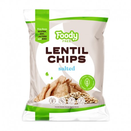 Chips cu Linte si Sare 50g Foody Free