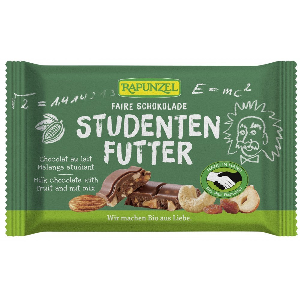 Ciocolata bio cu mix de fructe si alune 100g Rapunzel