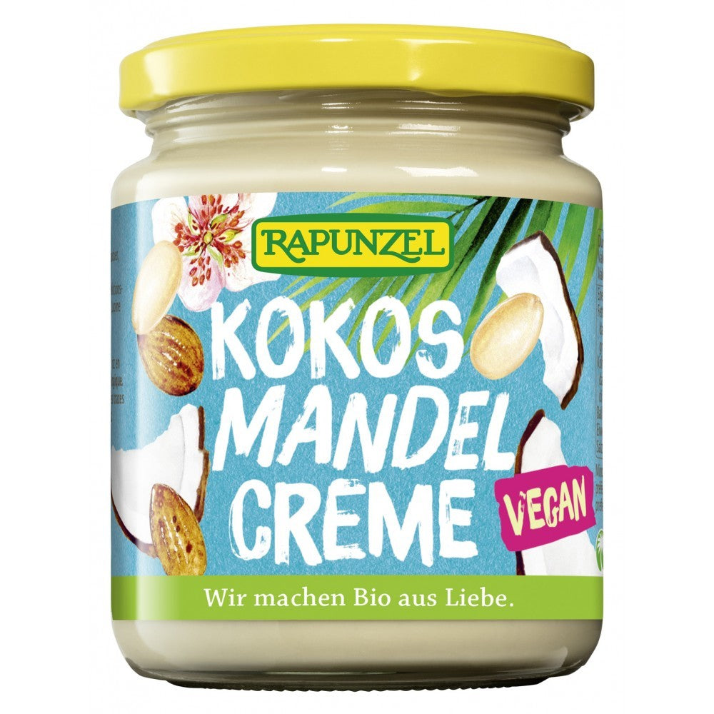 Crema cu cocos si migdale bio 250g Rapunzel