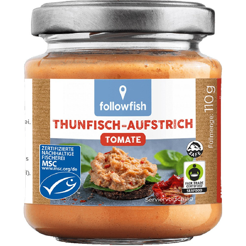 Crema de ton cu tomate, 110g, followfish