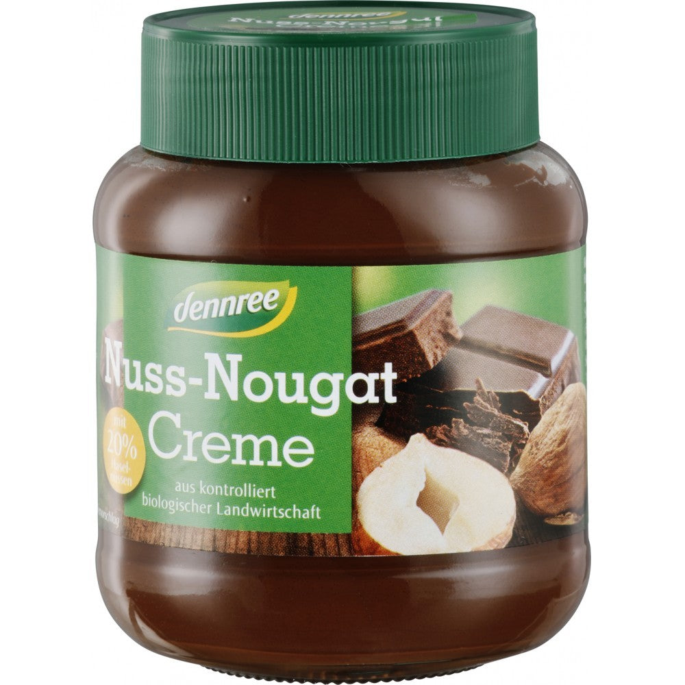 Crema nuss-nougat 400g Dennree
