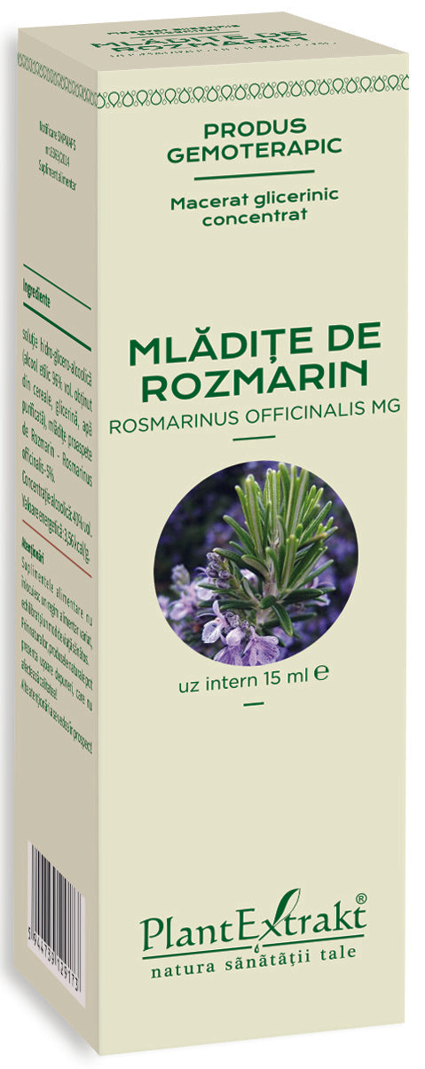 Mlădite de rozmarin, 15 ml, plantextrakt