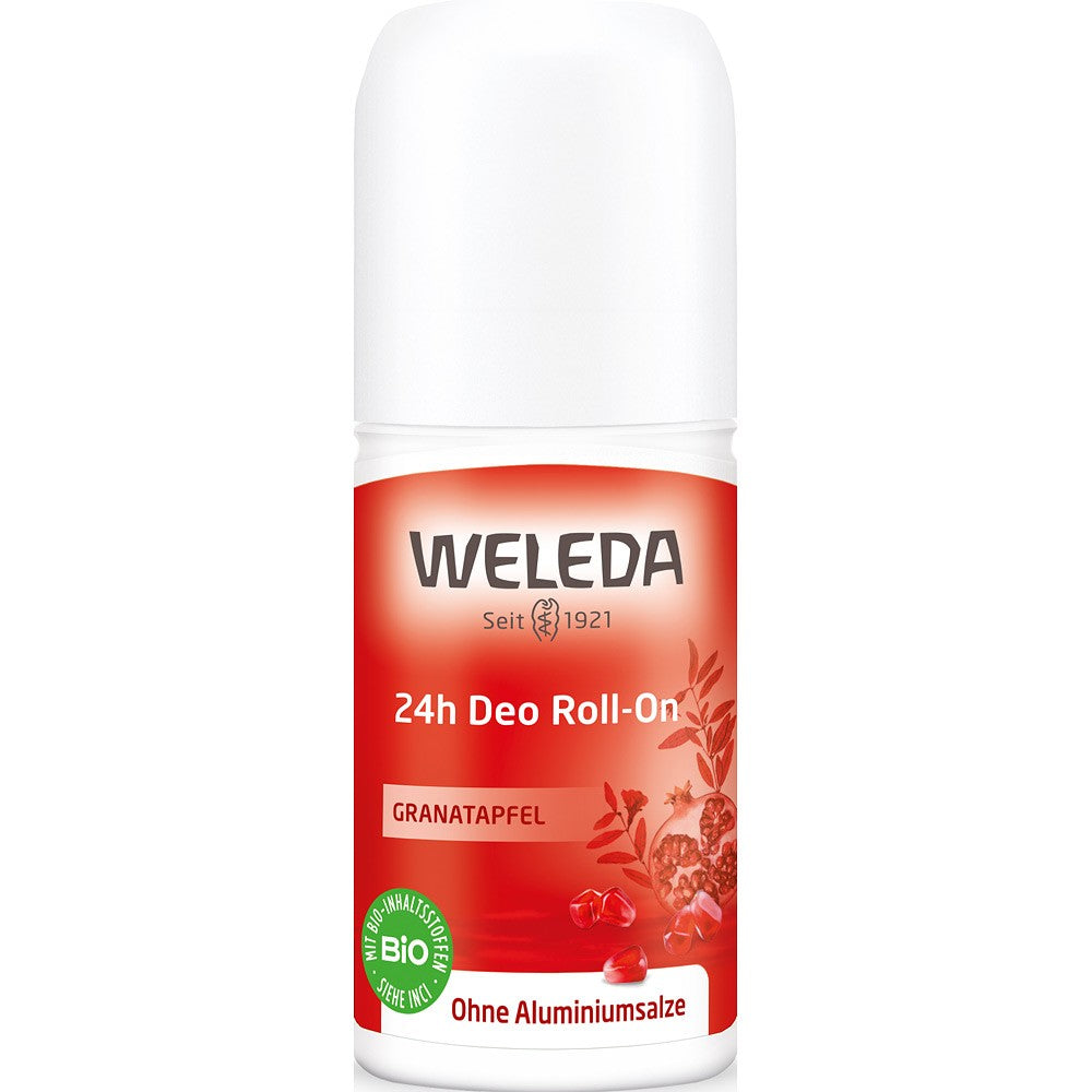 Deodorant roll-on 24h cu extract de rodie 50ml Weleda