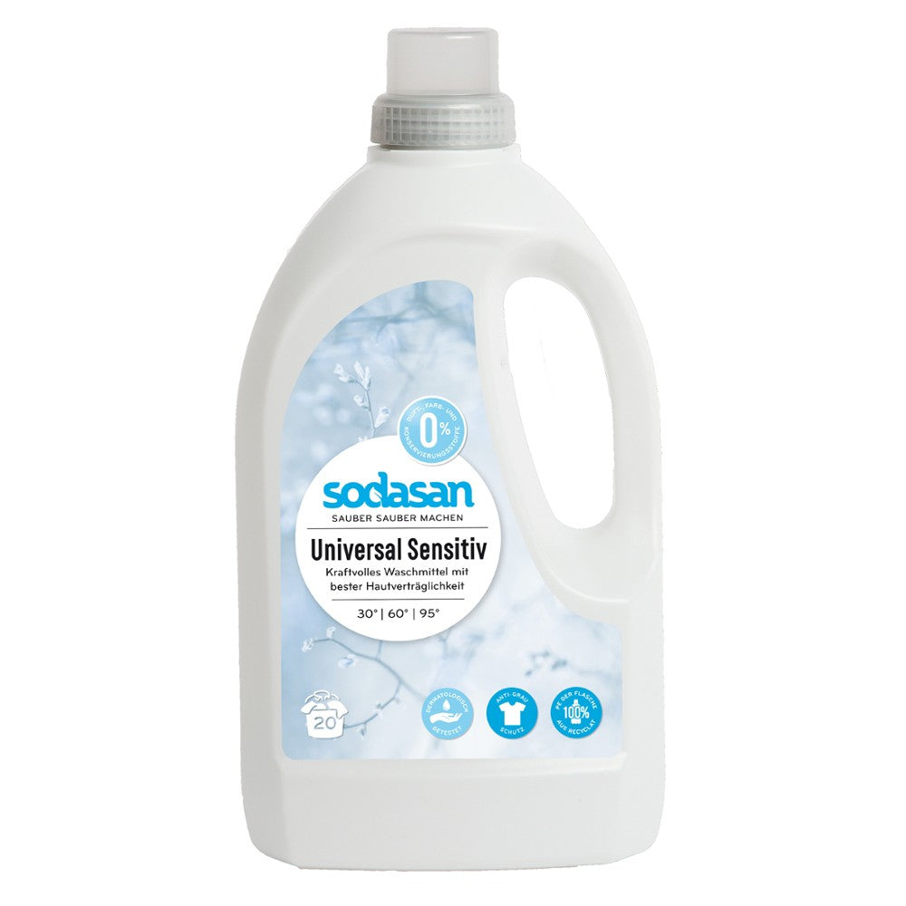 Detergent lichid bio universal sensitiv 1.5L Sodasan